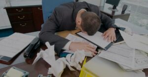 Desorganização no trabalho